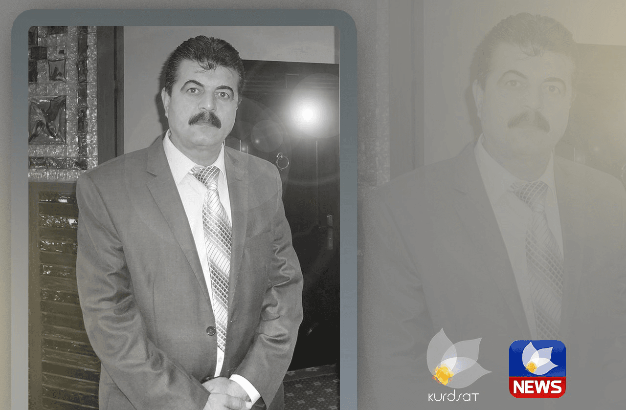 قوباد تاڵەبانی پرسەنامەیەک ئاڕاستەی خانەوادەی ھونەرمەند کاروان شەمسەدین