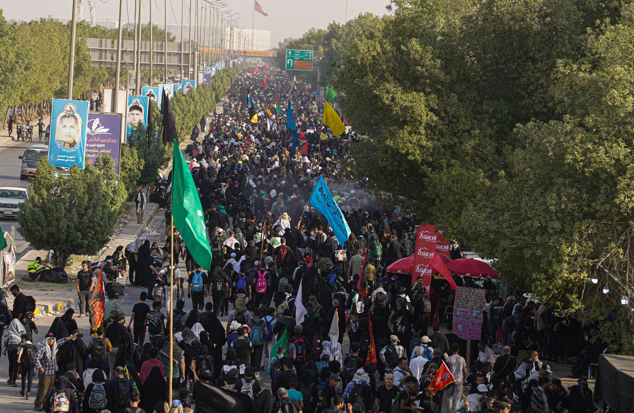 تائێستا زیاتر لە سێ ملیۆن زیارەتکاری بیانی ھاتوونەتە عێراق