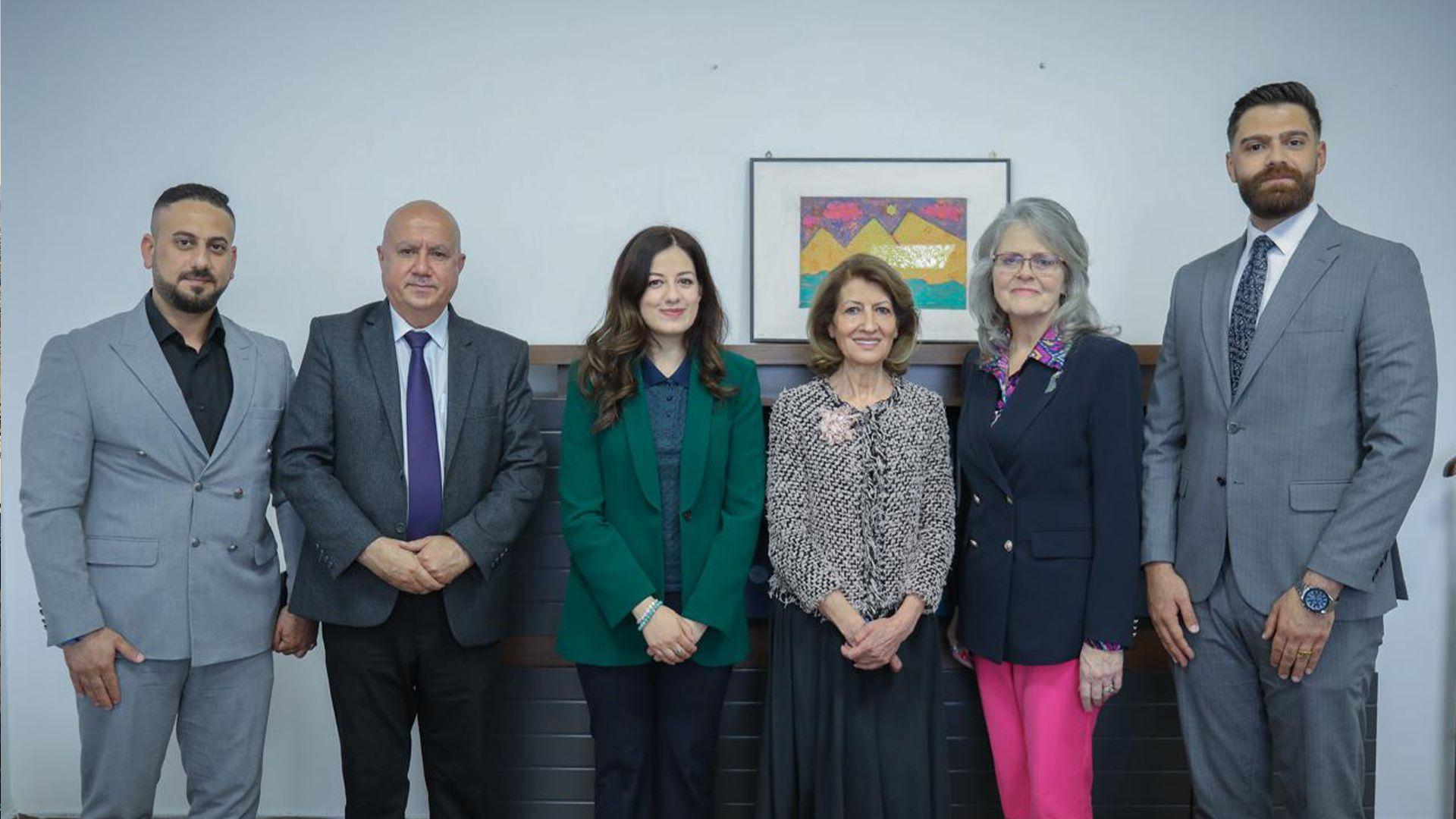 خانمی یەکەمی عیراق: پێویستە پرسی گەشەکردن و بەرەوپێشچوون لە پاراستنی کەرامەتی منداڵ و مافەکانیان لە خوێندن و تەندروستیدا دەست پێ بکات