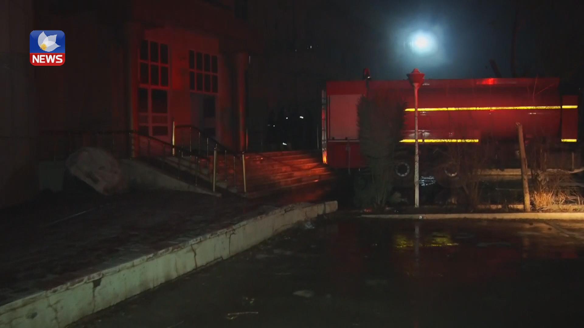 بەھۆی ھەورە بروسکەوە ھۆڵی چالاکییەوە وەرزشییەکانی گەرمیان سوتا