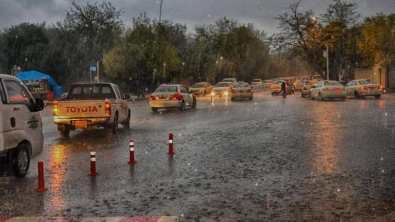 سبەینێ لە چەند ناوچەیەکی ھەرێمی کوردستان باران دەبارێت