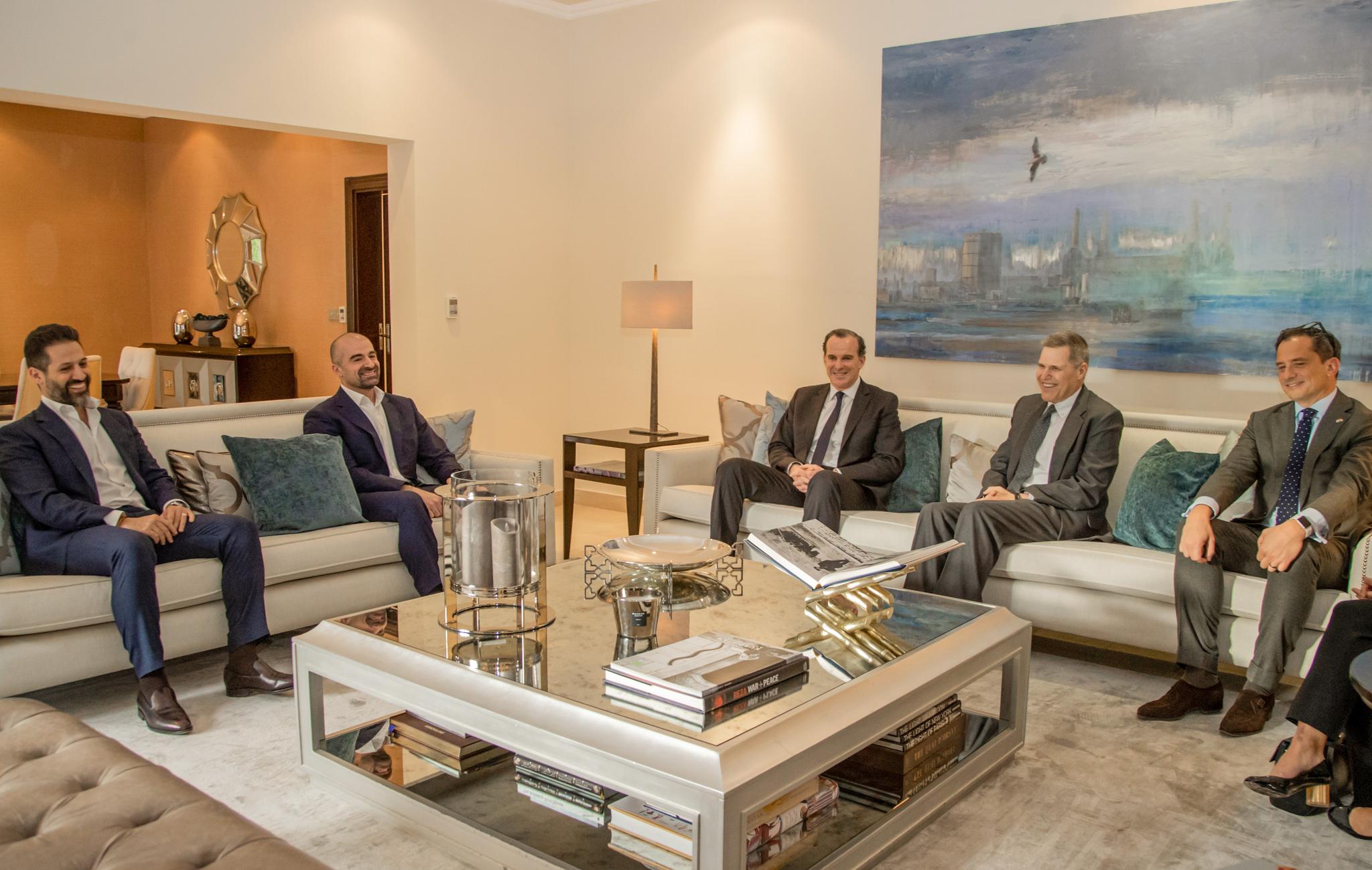 بافڵ جەلال تاڵەبانی  و برێت مەکگۆرک لە ھەولێر کۆبوونەوە