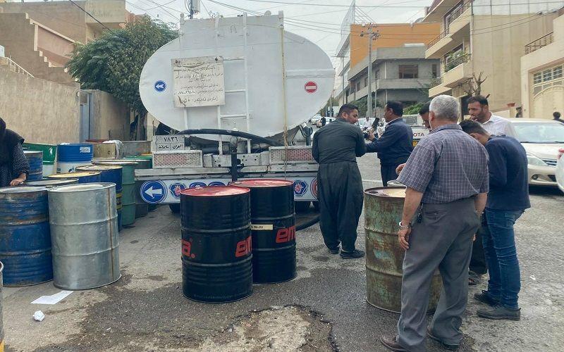 كوردستان: توزيع أكثر من 107 ملايين برميل نفط أبيض على مواطني الإقليم