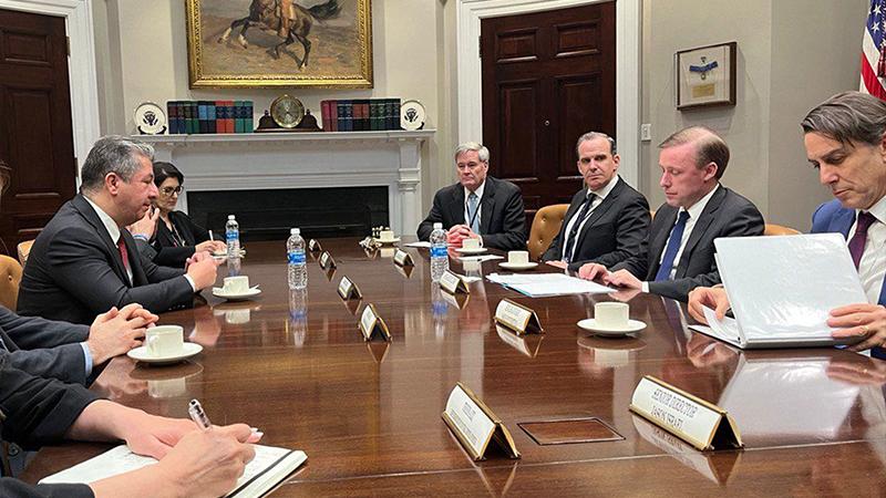 مەسرور بارزانی لە واشنتۆن ژمارەیەک کۆبوونەوەی لەگەڵ لێپرسراوانی باڵای ئەمریکا ئەنجامدا