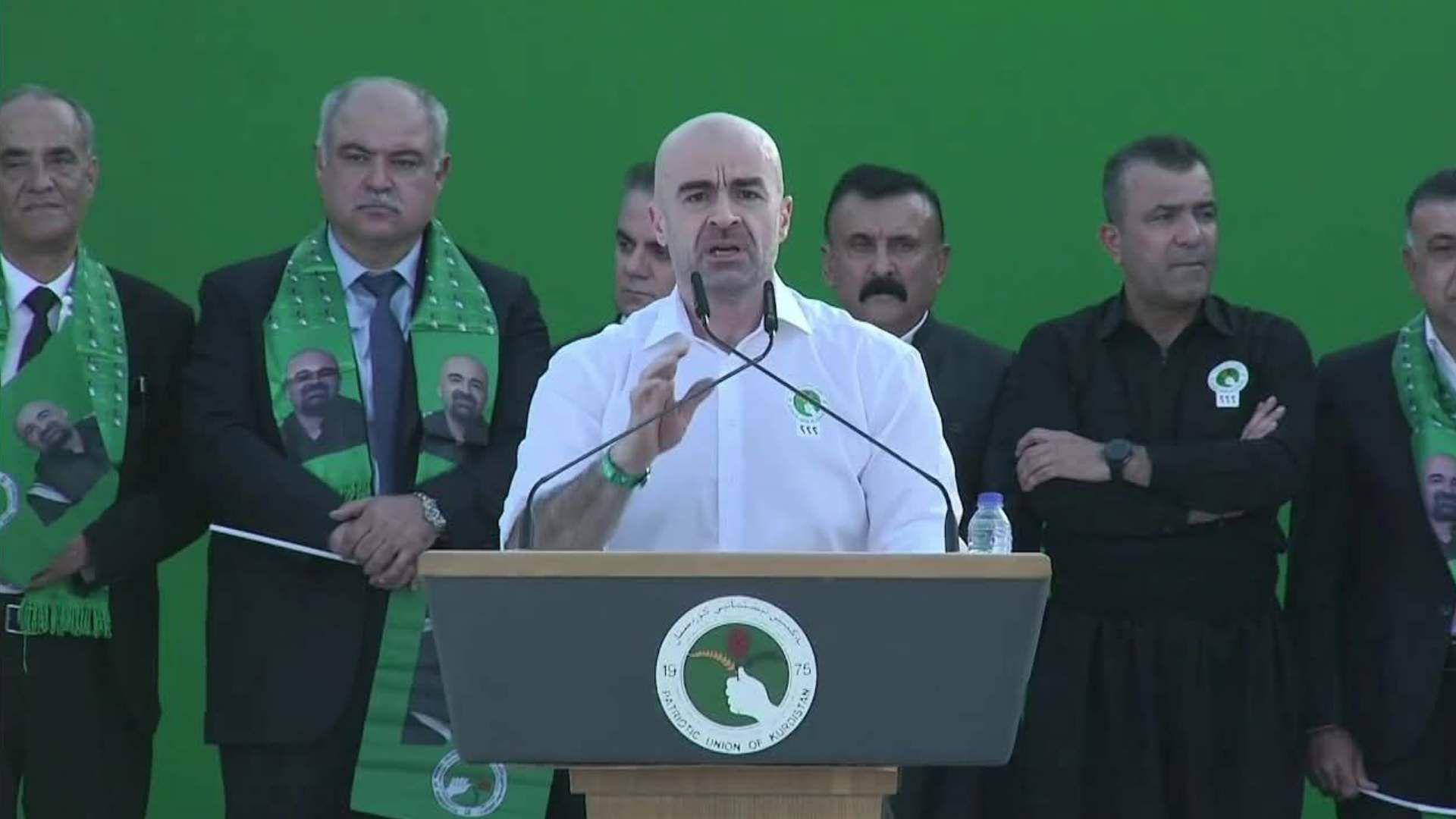 بحضورر الرئيس بافل... بدء الكرنفال الجماهيري في كلار للتعريف بمرشحي قائمة الاتحاد الوطني رقم 222