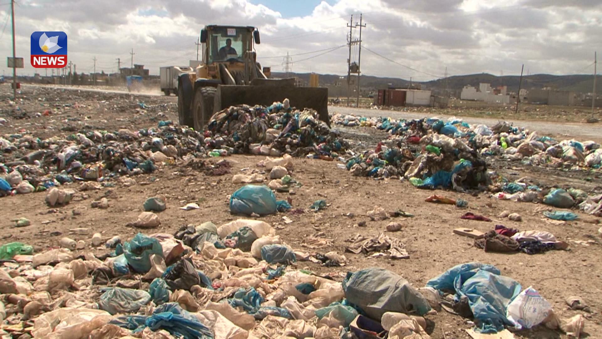 بە بڕیاری بافڵ جەلال تاڵەبانی کێشەی خۆڵ و خاشاک لە چەمچەماڵ چارەسەرکرا