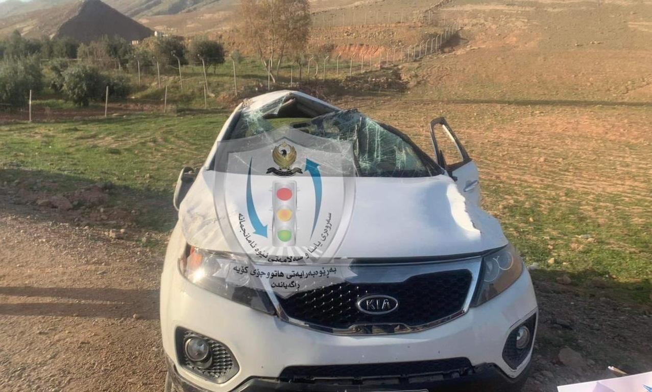 لە ڕووداوێکی هاتوچۆدا لە ڕێگەی کۆیە – دوکان کەسێک گیانی لەدەستدا 