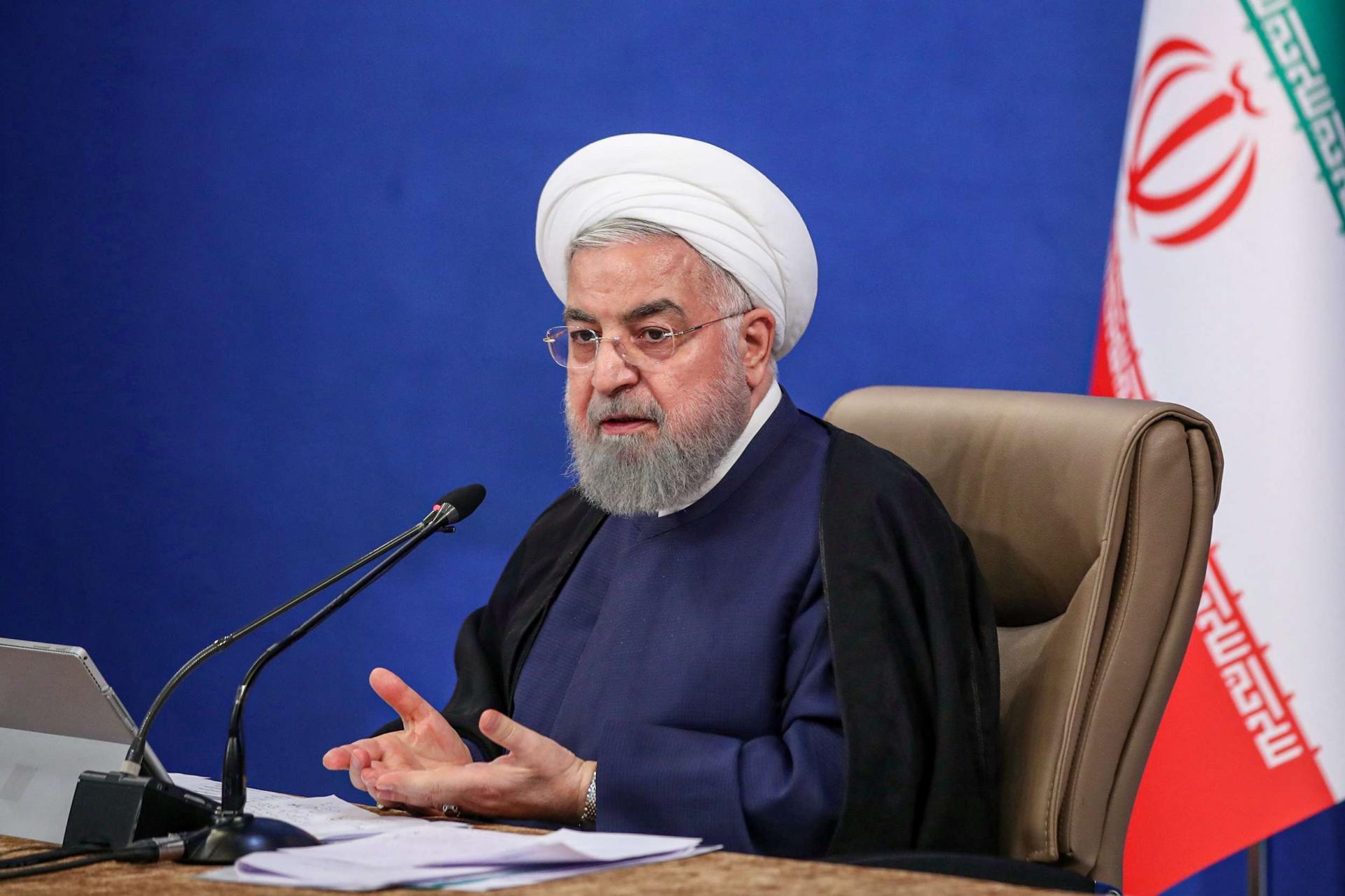 حەسەن رۆحانی: پڕۆژەی ھێڵی ئاسنینی نێوان عێراق و ئێران گرنگیی خۆی ھەیە