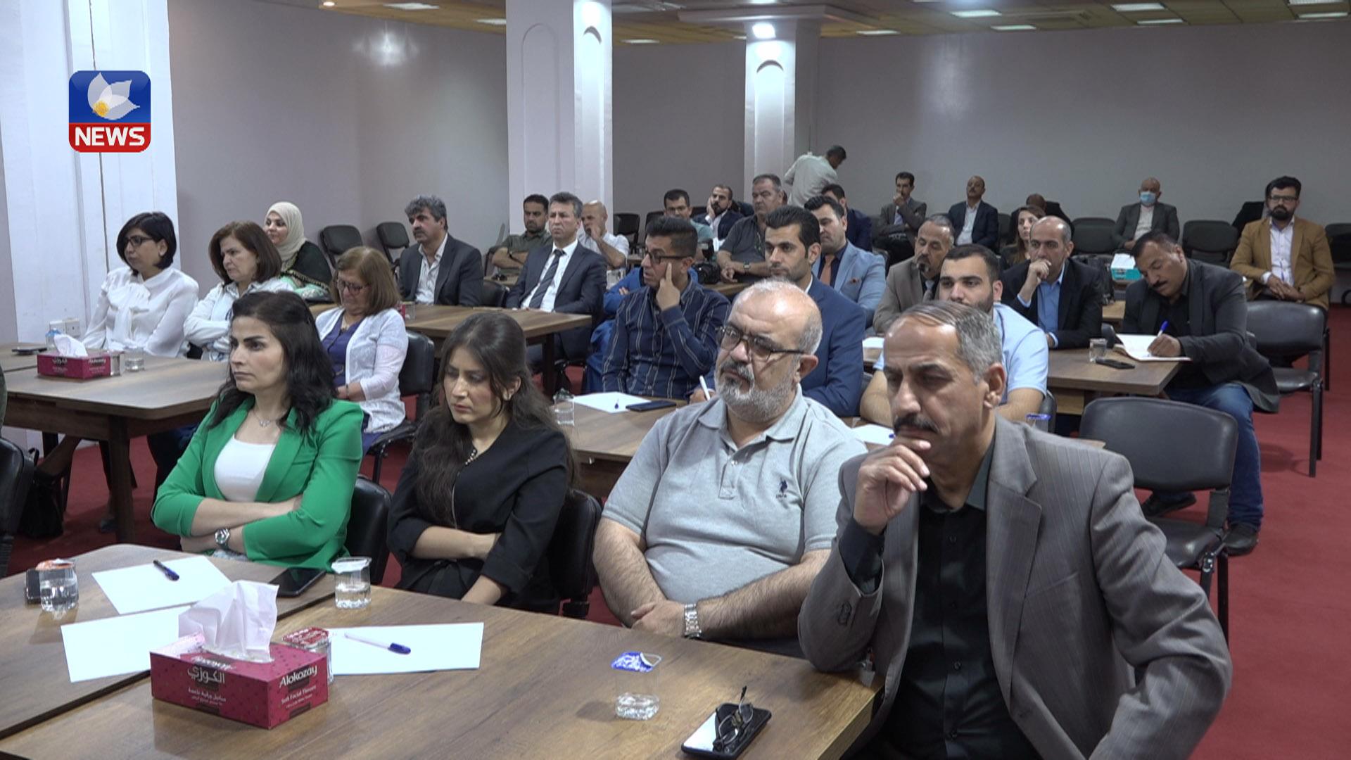 مەکتەبی رێکخراوە دیموکراتییەکانی یەکێتی لەگەڵ ژمارەیەک رۆژنامەنووس کۆبووەوە