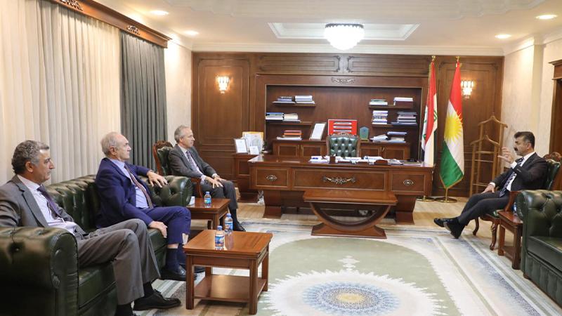 لە ئایندەیەکی نزیکدا قۆناغێکی گرنگی پڕۆژەی ھێڵی ئاسن تەواو دەکرێت 