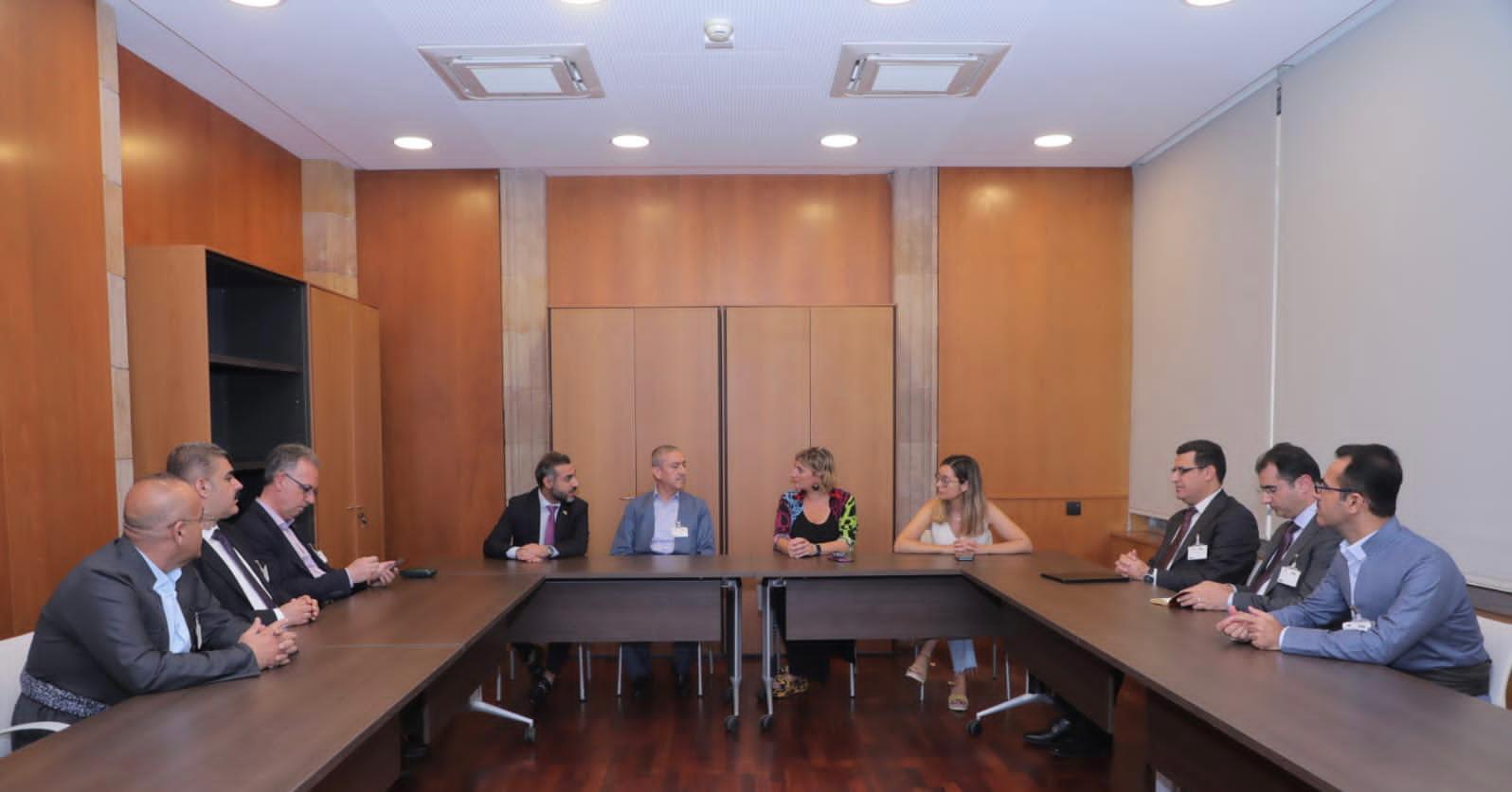 وەزیری کاروباری شەھیدان و ئەنفالکراوان سەردانی پەرلەمانی ھەرێمی کەتەلۆنیا دەکات