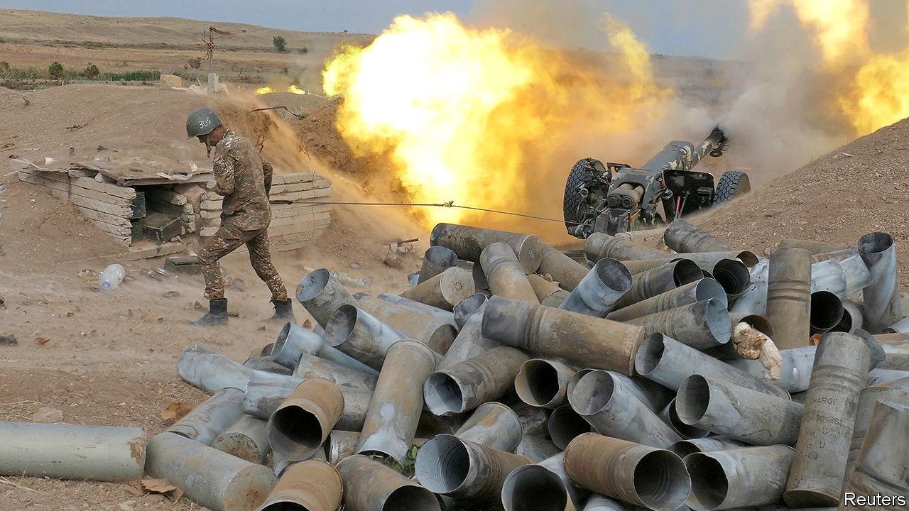 جارێکی دیکە شەڕ لەنێوان ئەرمینیا و ئازربایجان سەریھەڵدایەوە