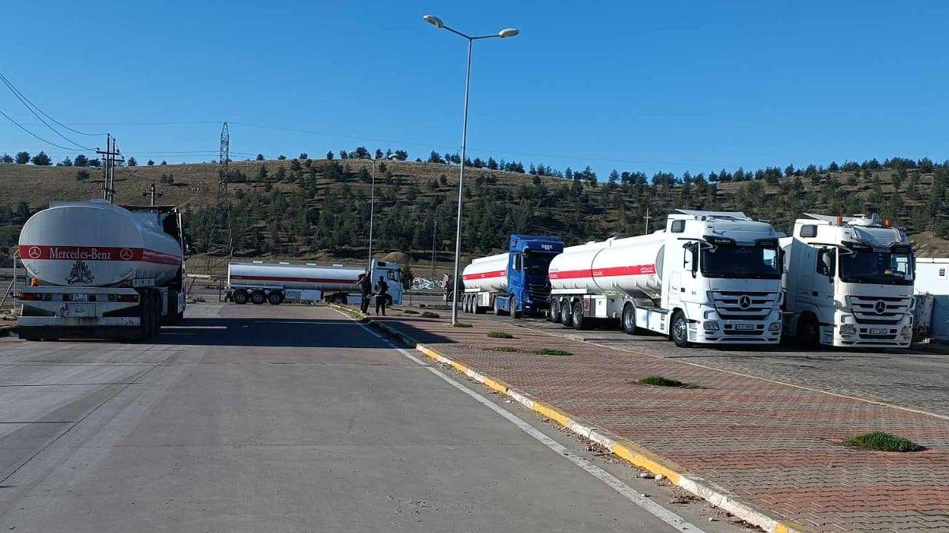 وەزارەتی سامانە سروشتییەکان: یەکەم کاروانی نەوتی سپیی عیراق گەیشتە سلێمانی 