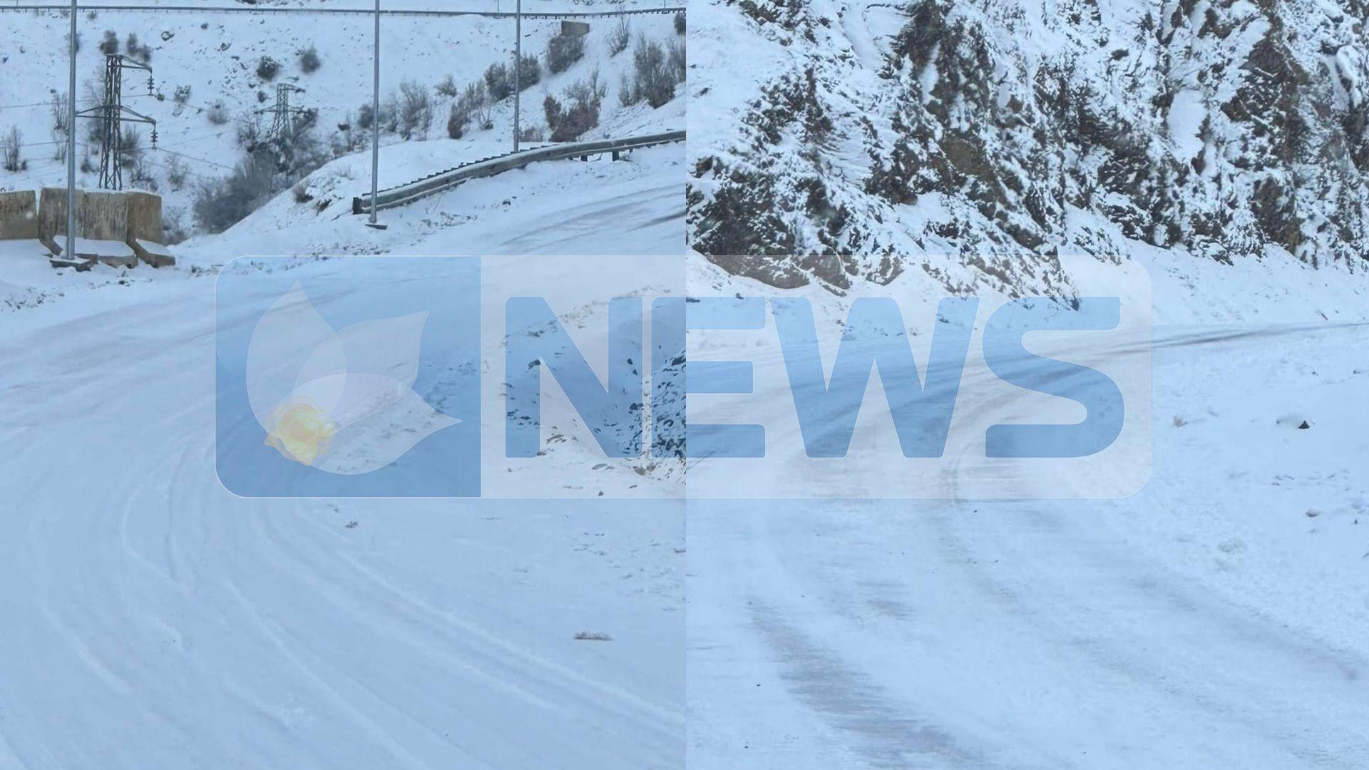 قائیمقامی سیدەکان: بەهۆی بەفر و شەختەوە هاتوچۆکردن لە رێگای نێوان سیدەکان- سۆران ئەستەمە