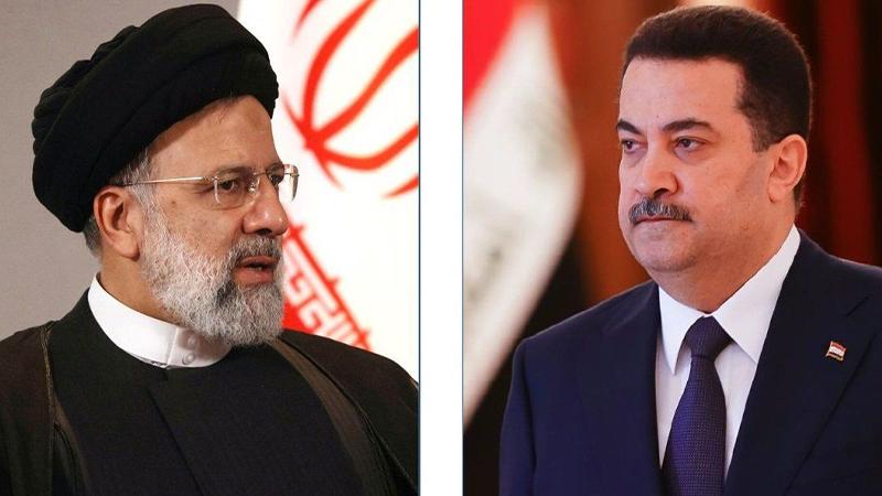 سودانی و رەئیسی لەبارەی رەوشی فەڵەستین داوایەک لە کۆمەڵگەی نێودەوڵەتی دەکەن