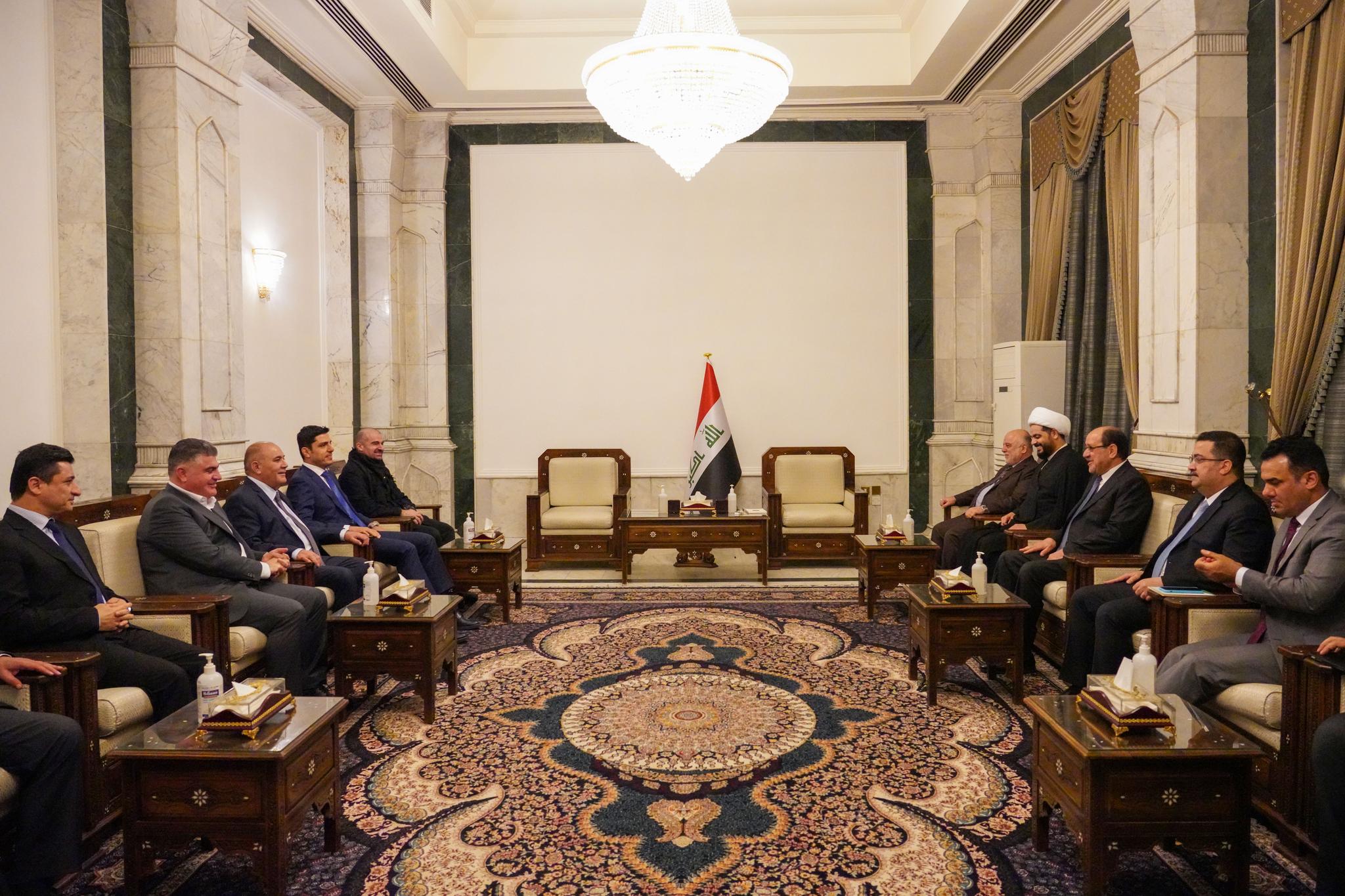 وەفدی یەكێتی و سەركردەكانی چوارچێوەی هەماهەنگی هاوڕابوون لەسەر پێكهێنانی حكومەتێكی بەهێز و خزمەتگوزار