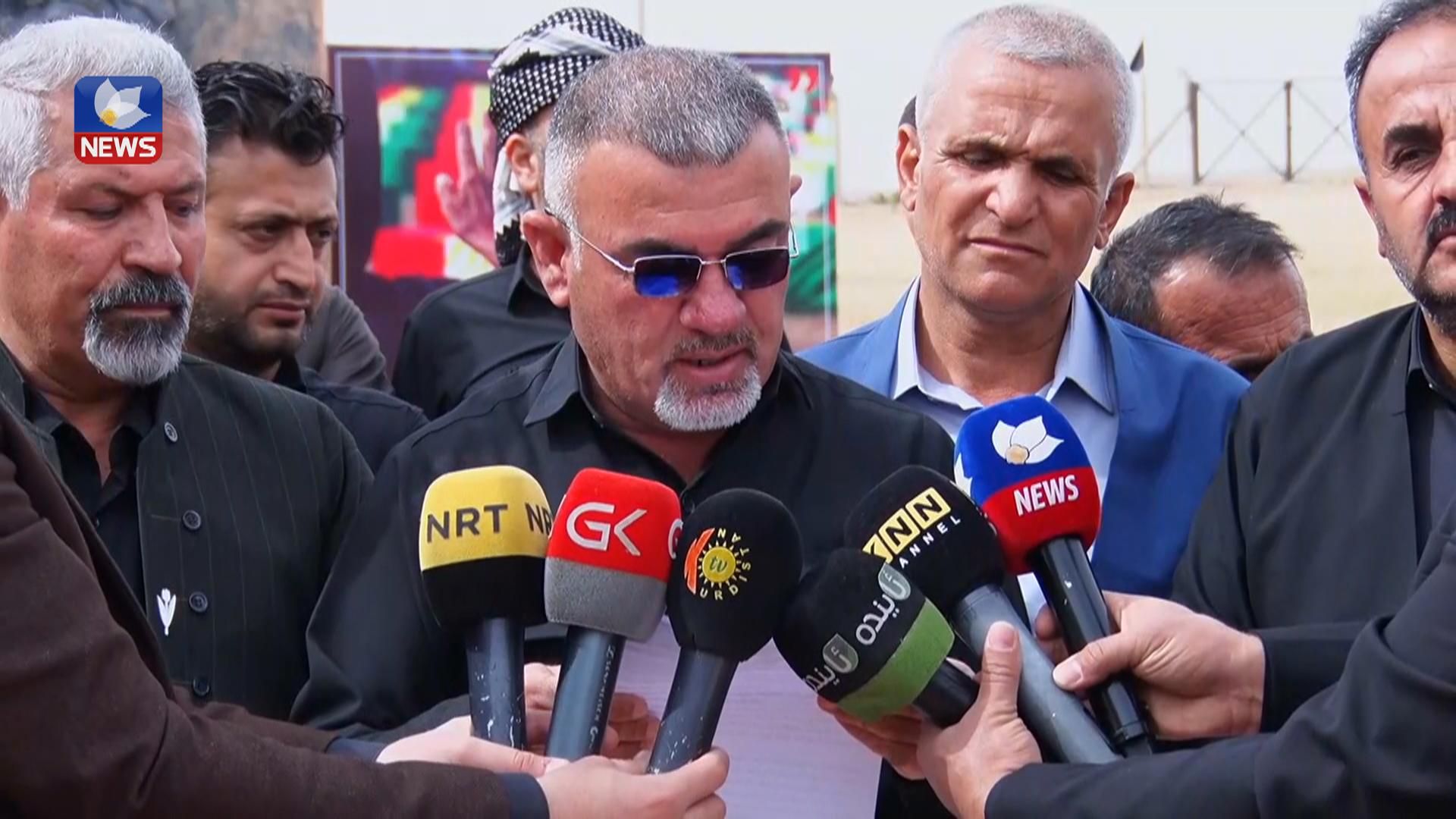 کەسوکاری ئەنفالکراوان گلەیی ئاڕاستەی حکومەتی ھەرێم دەکەن