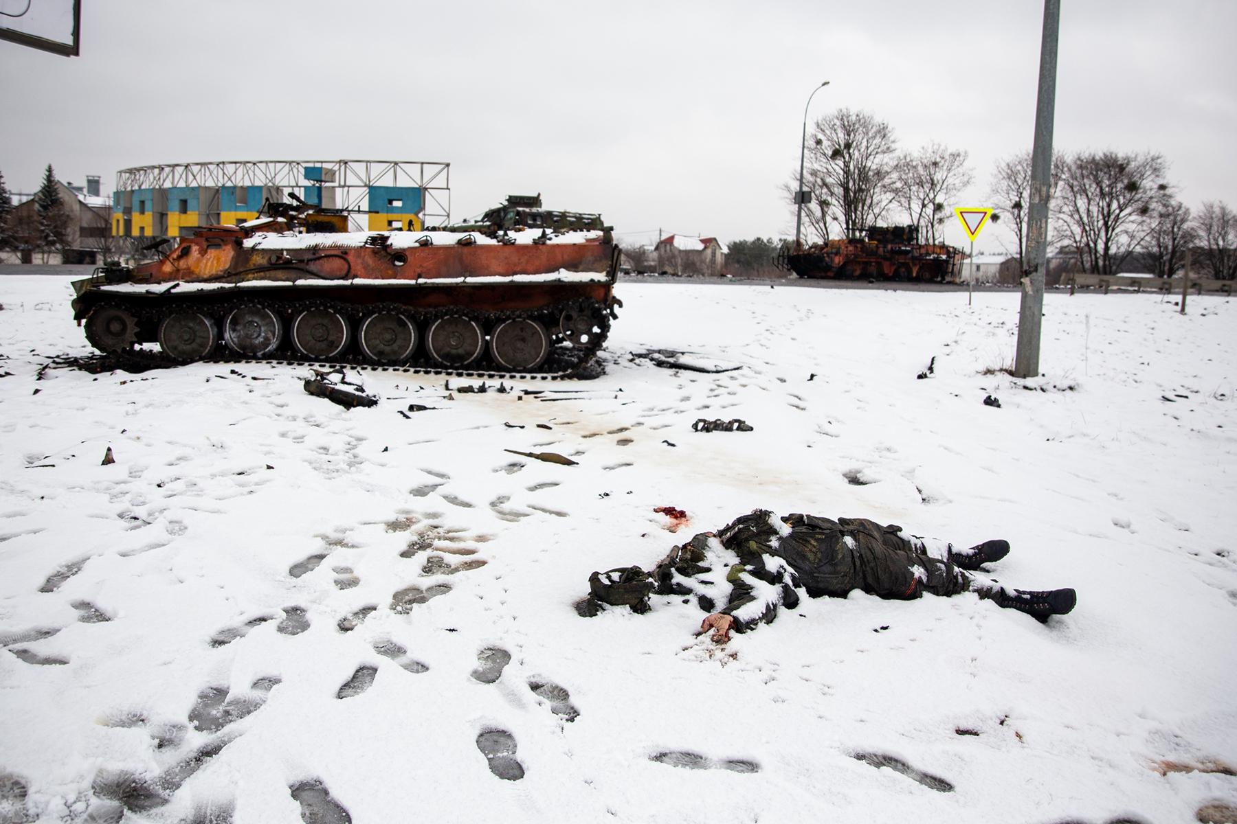 ئۆکراین: ١٥٠٠ تەرمی سەربازانی ڕووسیامان لایە و کەس وەریانناگرێتەوە