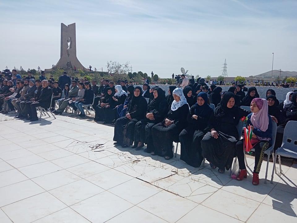 کەسوکاری ئەنفالکراوان رێگری لە وەزیری شەھیدان و ئەنفالکراوان دەکەن