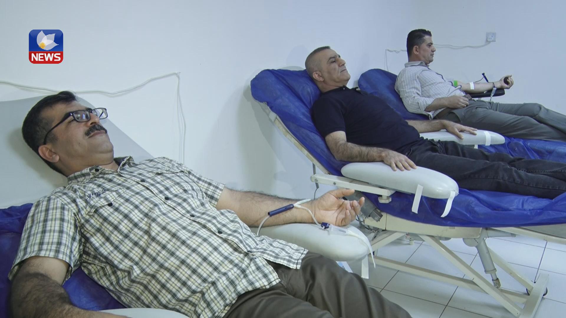 ڕۆژنامەنووسانی ھەڵەبجە ھەڵمەتێکی خوێنبەخشینیان ئەنجامدا