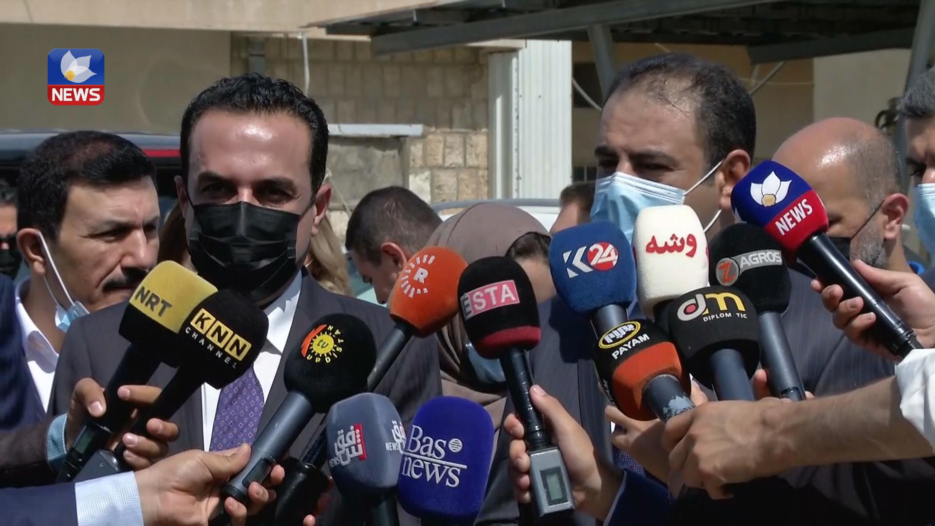 لە ناوەندەکانی دابەشکردنی ڤاکسین لە ھەولێر ھەر سێ جۆرەکەی ڤاکسین ھەیە