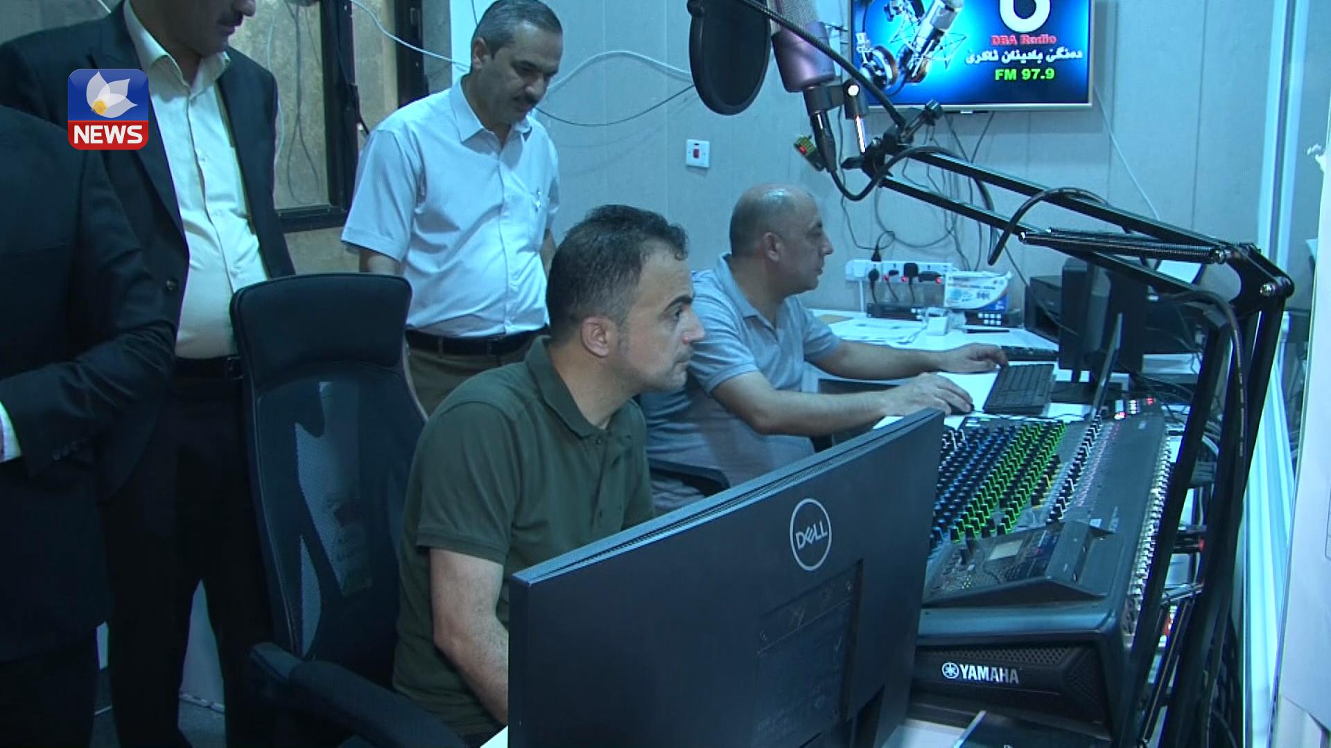 لە ڕێوڕەسمێکدا ڕادیۆی دەنگی بادینان ئاکرێ کرایەوە