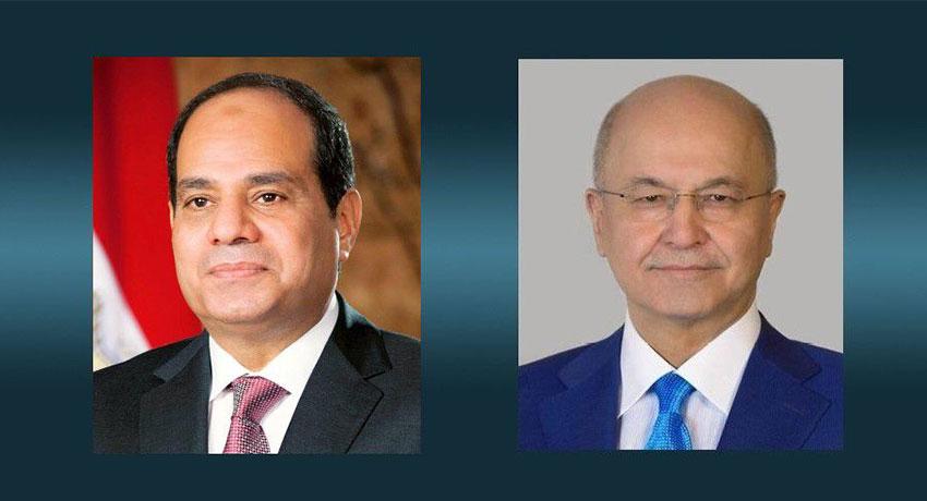 دکتۆر بەرھەم ساڵح پەیامێکی ھاوخەمی ئاڕاستەی عەبدولفەتاح سیسی کرد