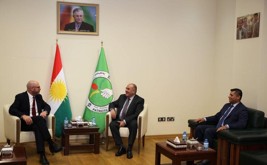 سەعدی ئەحمەد پیرە پێشوازیکرد لە ریکاردۆ رۆدریگێز بەرپرسی نوسینگەی یونامی لە هەرێم