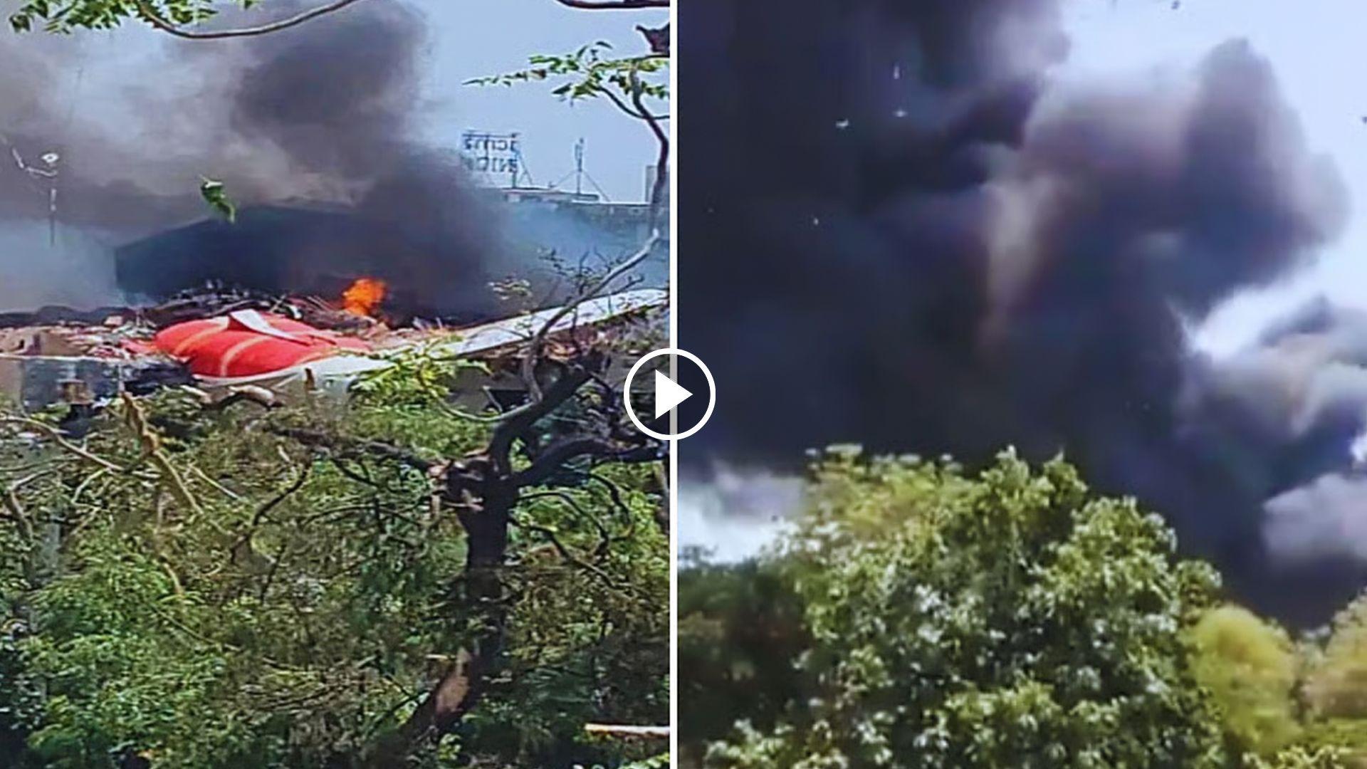 ڤیدیۆ.. لە هیندستان فڕۆکەیەک بە 242 سەرنشینەوە کەوتە خوارەوە