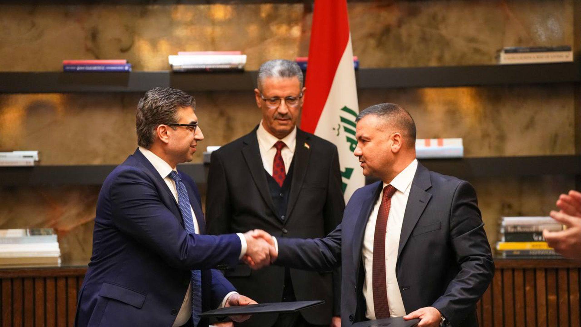 عیراق و بەریتانیا یاداشتێکی لێکتێگەیشتنیان لە بواری وزەدا ئیمزا کرد