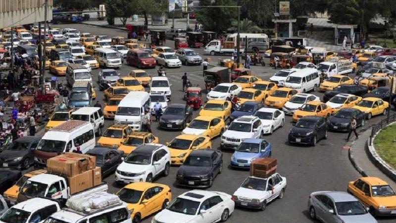 مركز لحقوق الانسان: الازدحامات المرورية التي تشهدها الشوارع تمثل ضغوط نفسية للعراقيين
