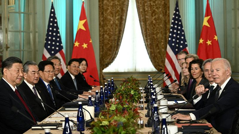 سەرۆکانی ئەمریکا و چین لە کالیفۆڕنیا بۆ تاوتوێکردنی پەیوەندییەکانی نێوانیان کۆبوونەوە