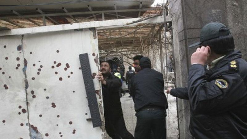 ھێرشێکی چەکداریدا لە شاری زاھیدان لە ئێران ١١ پۆلیس کوژران