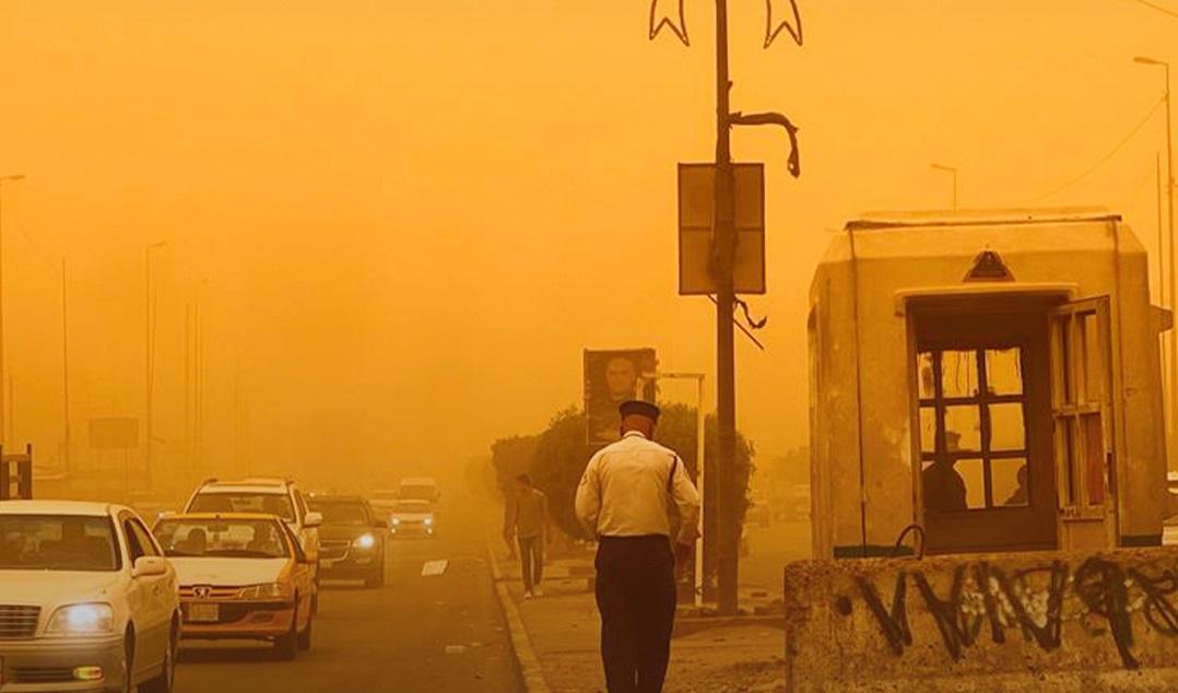 شەپۆلێکی خۆڵبارین ڕوو لە ڕۆژهەڵاتی کوردستان دەکات