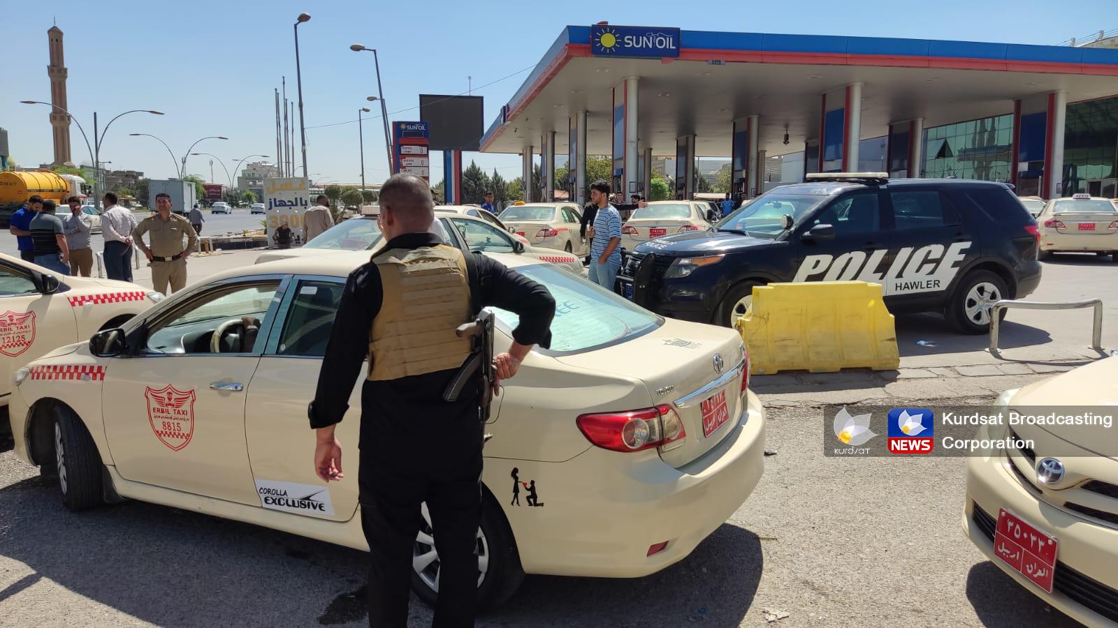 کەمی بەنزینی عێراقی شوفێرانی تاکسی لە ھەولێر نیگەران کردووە
