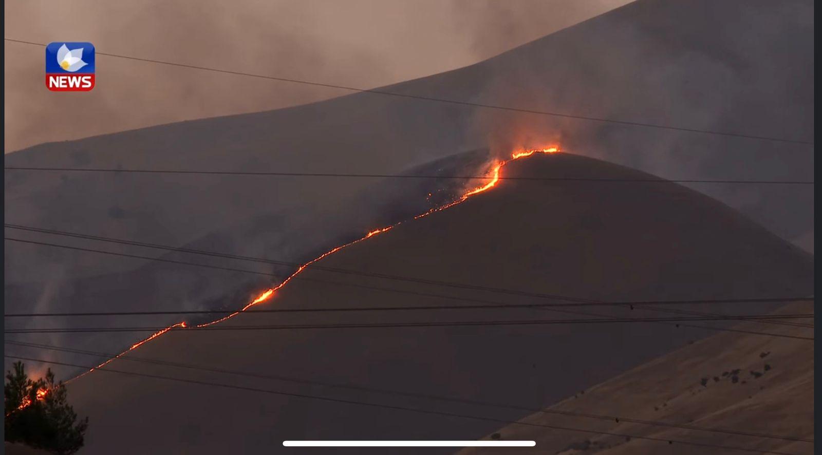 ئاگرەکەی چیای ئەزمڕ کۆنترۆڵکرا