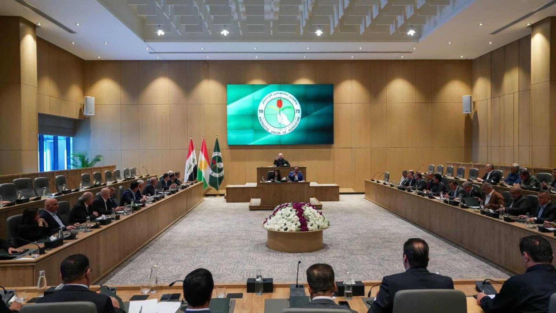 الاتحاد الوطني الكوردستاني يناقش نتائج التنسيق مع الديمقراطي الكوردستاني 