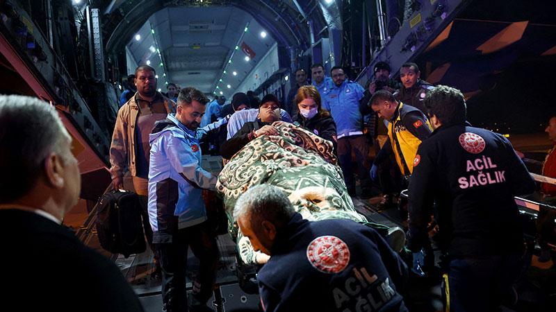 ژمارەیەک تووشبووی شێرپەنجە لە غەززەوە گواسترانەوە بۆ تورکیا