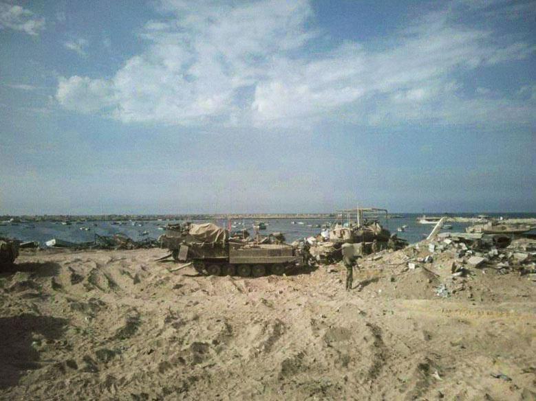 سوپای ئیسرائیل کۆنترۆڵی بەندەری غەززەی راگەیاند