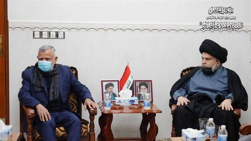 موقتەدا سەدر و ھادی عامری لە نەجەف کۆبوونەوە