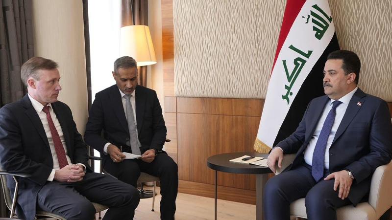 سودانی و سۆلیڤان تاوتوێی خشتەیەکی کاتی دەکەن بۆ کشانەوەی ھێزەکانی ھاوپەیمانان لە عێراق