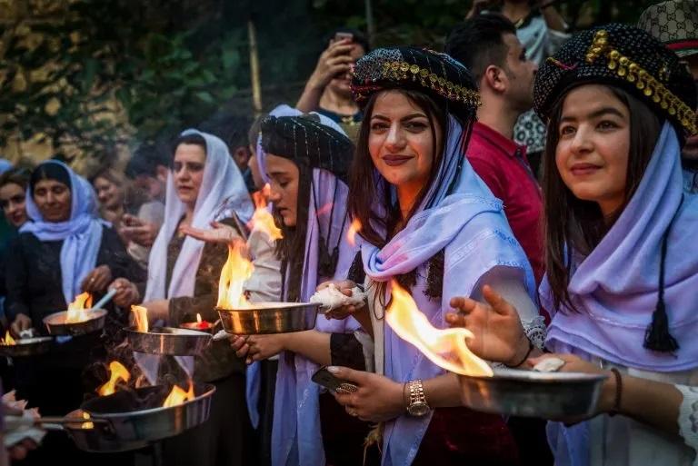 جەژنی رۆژووی ئێزدییەکان بەڕێوەدەچێت