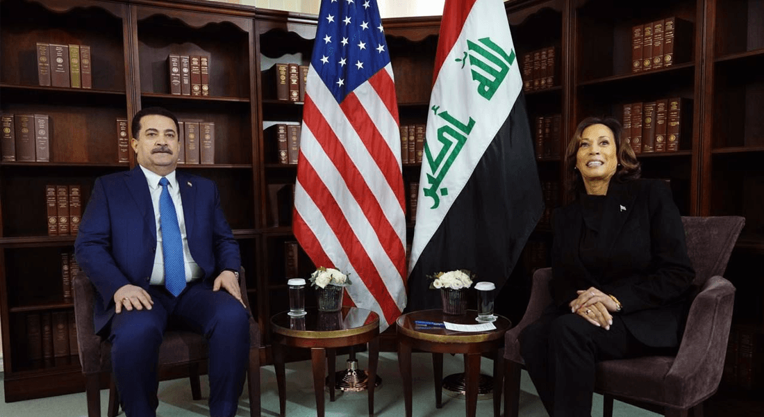 سەرۆکوەزیرانی عێراق و جێگری سەرۆکی ئەمریکا کۆبوونەوە