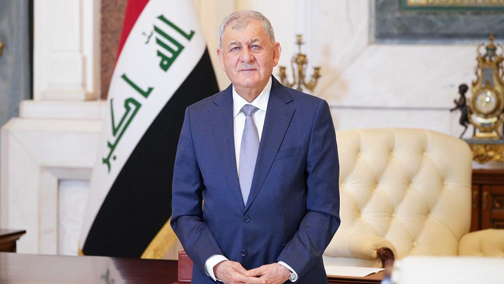 سەرۆک کۆمار پەیامێکی پیرۆزبایی ئاراستەی سەرۆکی ئەنجومەنی نوێنەران و دوو جێگرەکەی دەکات