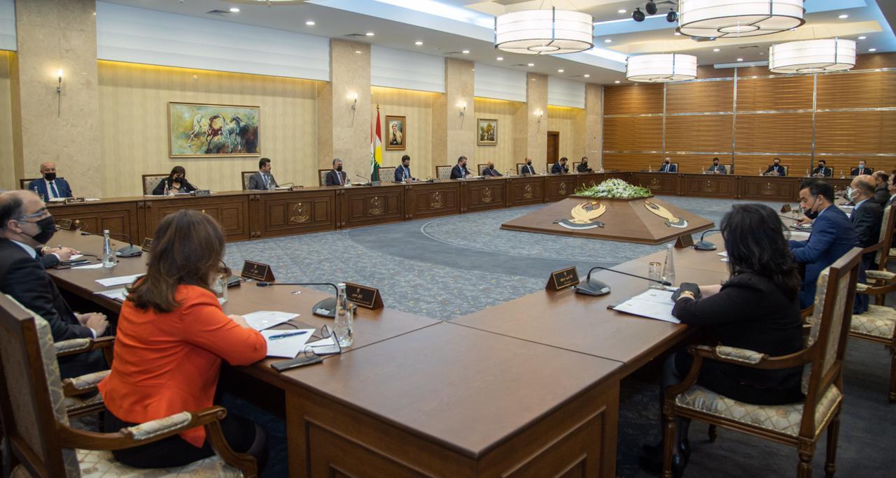 ئەنجومەنی وەزیران دوایین  ھەنگاوەکانی جێبەجێکردنی یاسای بودجەی فیدراڵی تاووتوێ دەکات