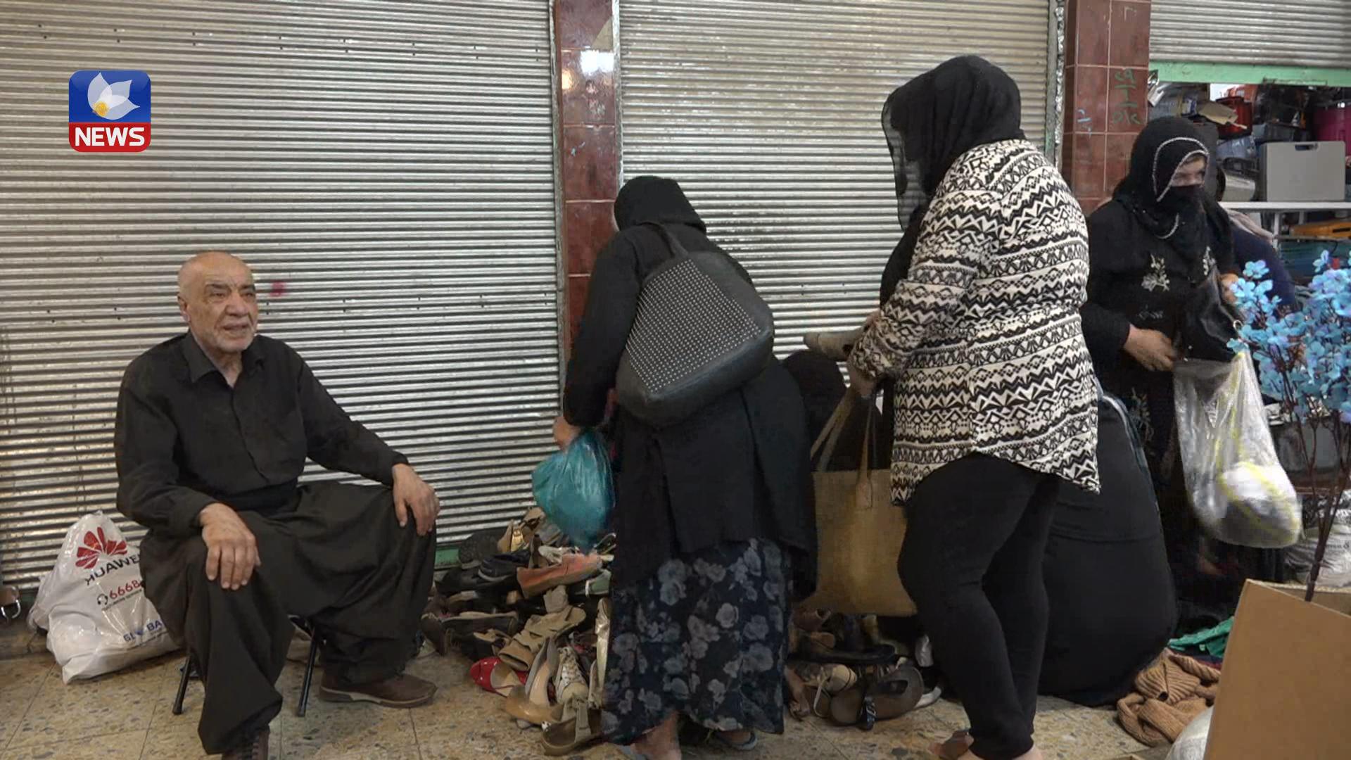 خێرخوازێك لە سلێمانی بێبەرامبەر جلوبەرگ دەداتە هەژاران