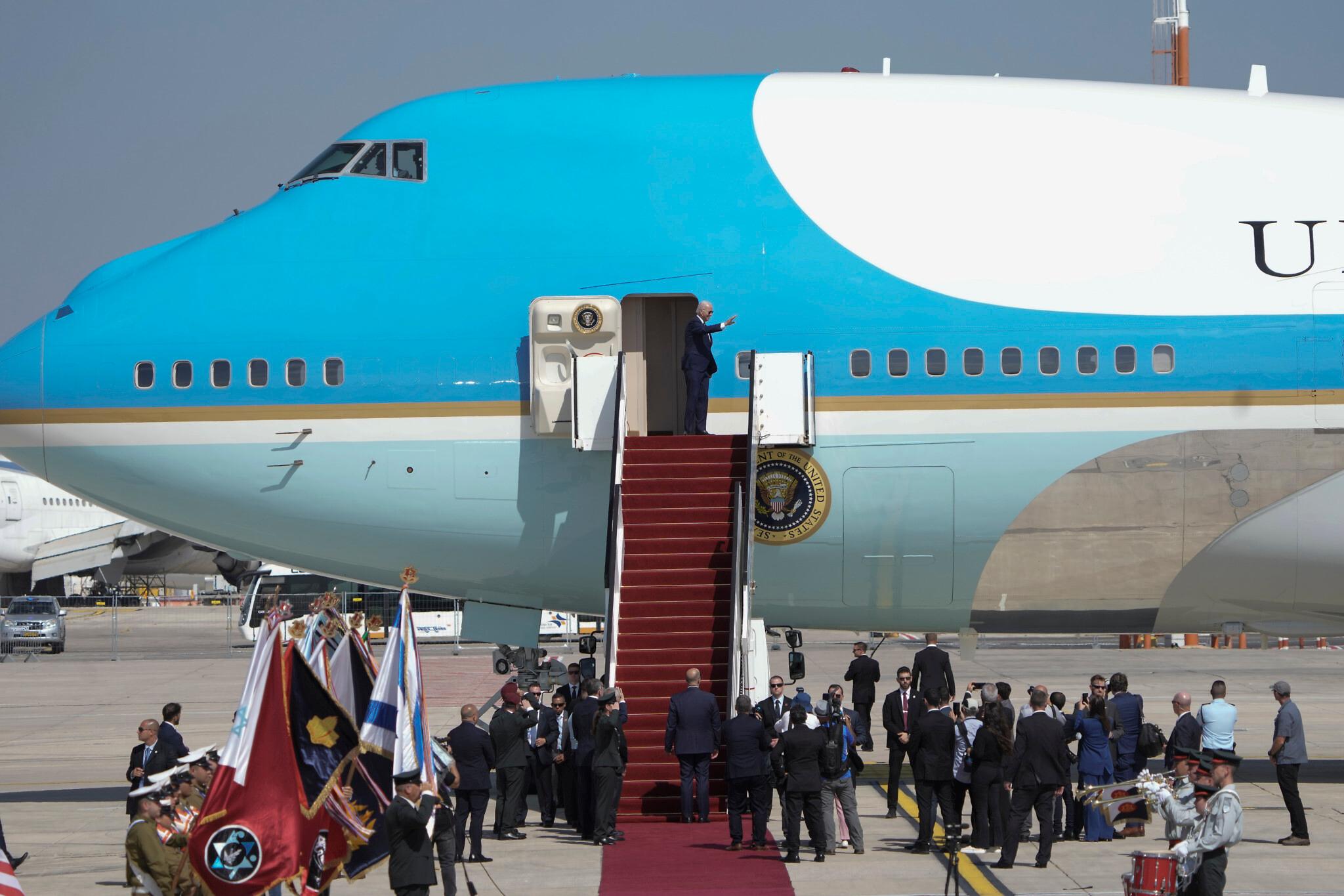 بایدن یەکەم سەرۆکی ئەمریکایە راستەوخۆ لە ئیسرئیلەوە چووبێتە سعودیە