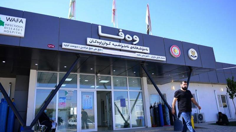 ٥٠٪ی ئەو پشکنینانەی کۆرۆنا لە ھەڵەبجە دەکرێن پۆزەتیڤن