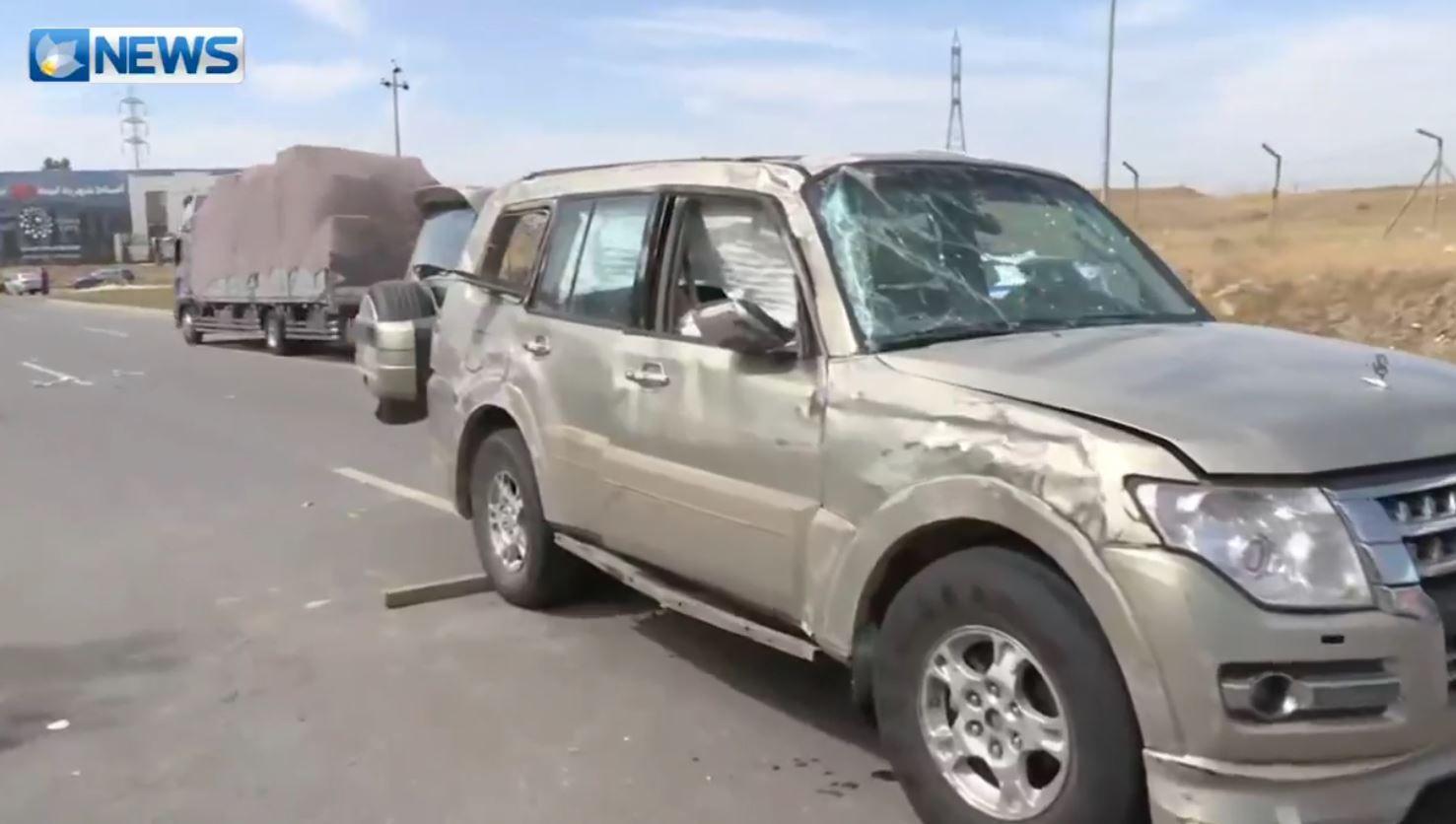 لە روداوێکی هاتوچۆدا لە کەرکوک سێ کەس بریندار بوون