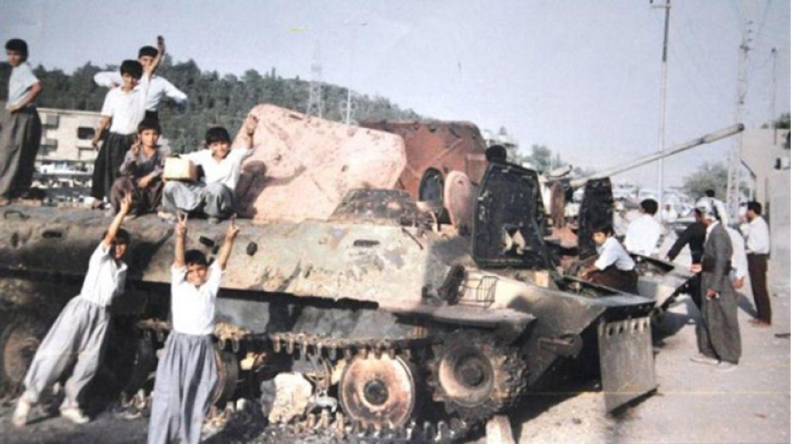 الذكرى الـ 35 للانتفاضة الكوردستانية في السليمانية